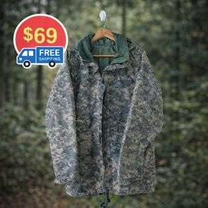 Camouflage Hooded Jacket
